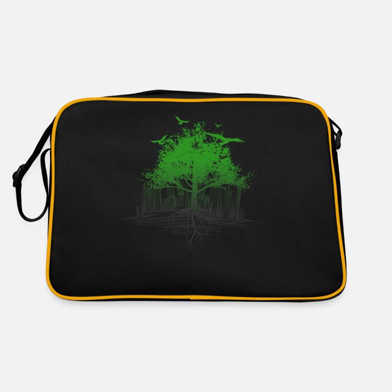 We need more trees Retro Tasche