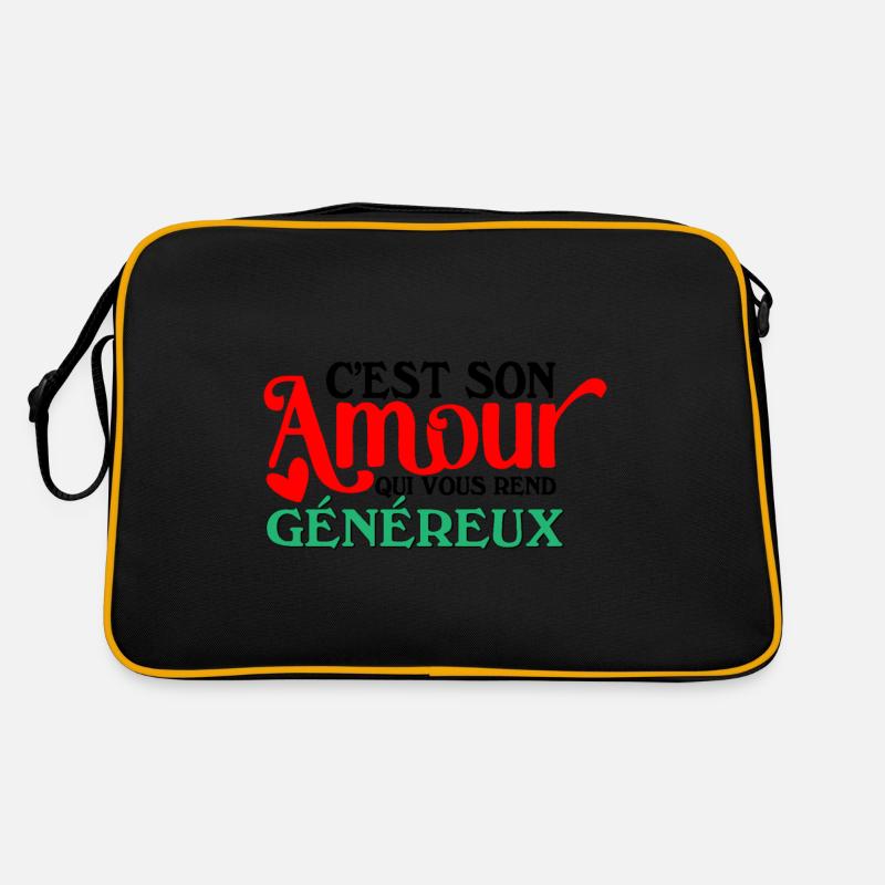 C'est son amour Sac Retro