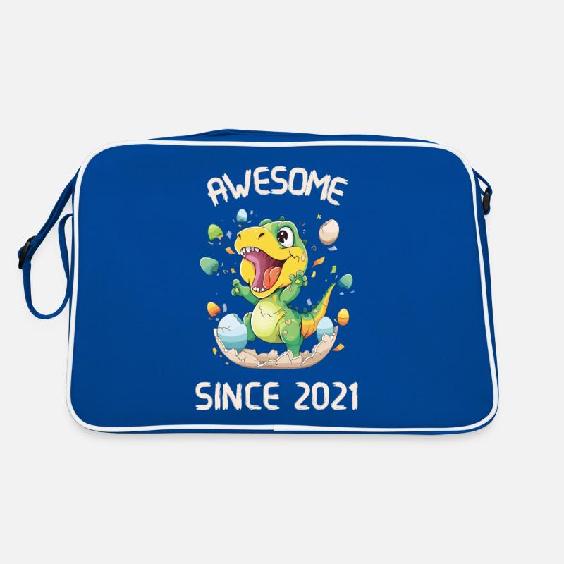 Kinder Dinos Geburtstagsparty | Awesome Seit 2021 Retro Tasche