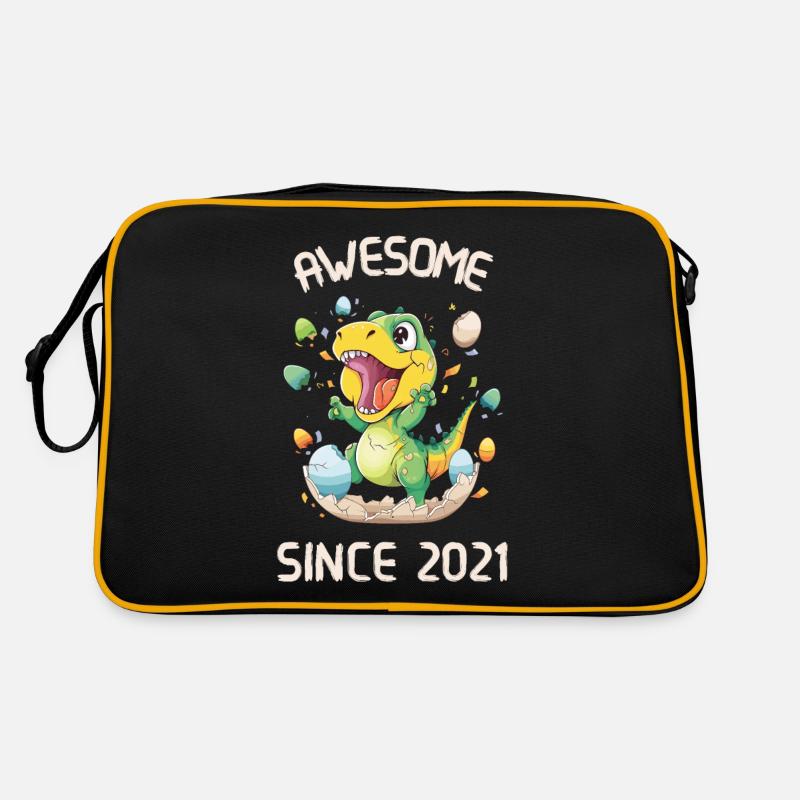 Kinder Dinos Geburtstagsparty | Awesome Seit 2021 Retro Tasche