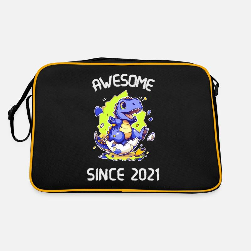 Kinder Dinos Geburtstagsparty | Awesome Seit 2021 Retro Tasche