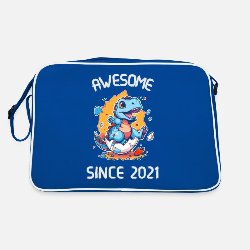 Kinder Dinos Geburtstagsparty | Awesome Seit 2021 Retro Tasche