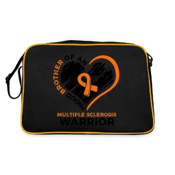 Fier frère d’un enfant - Sac Retro - noir/or - Dos