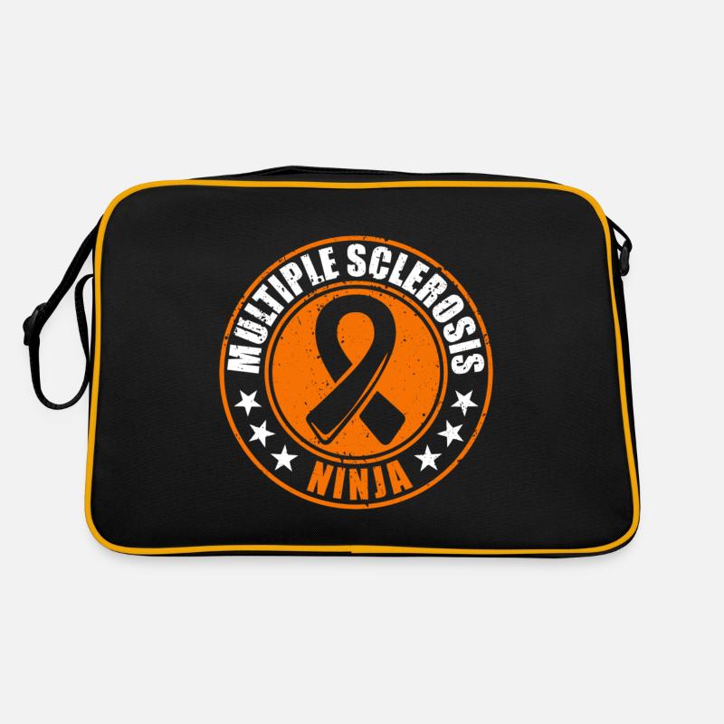 Ms-consciousness Multiple Sclerosis Ninja Retro Bag