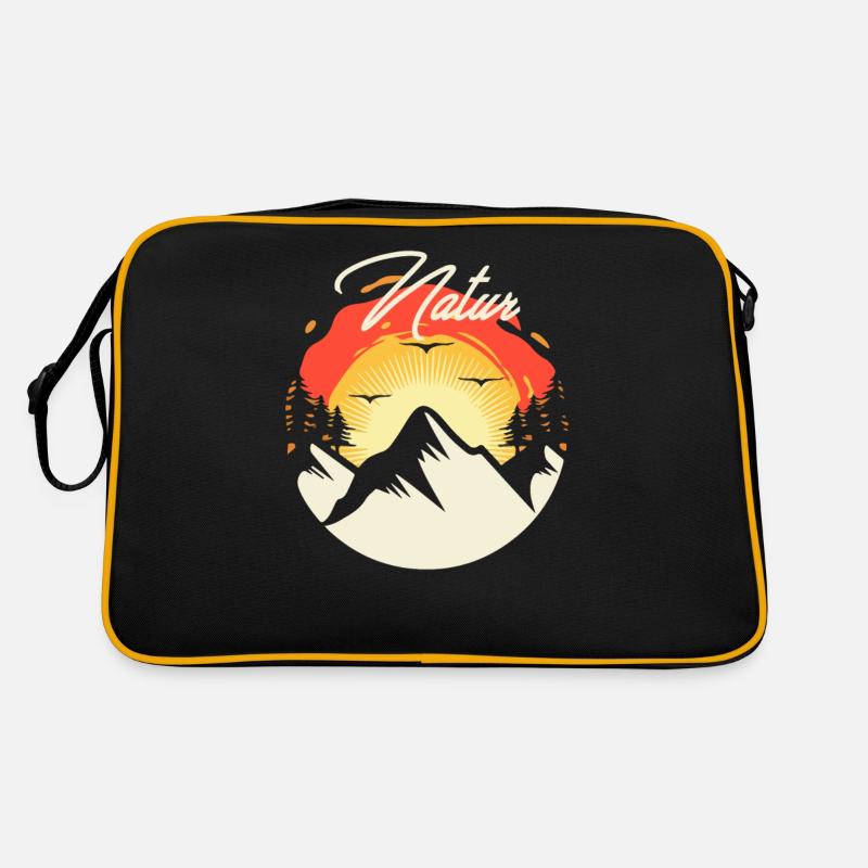 Natur Kreis Retro Tasche