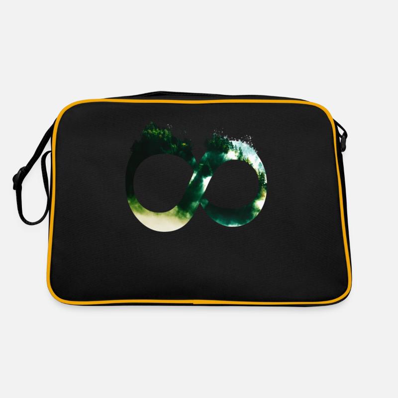 Forest for infinity Retro Tasche