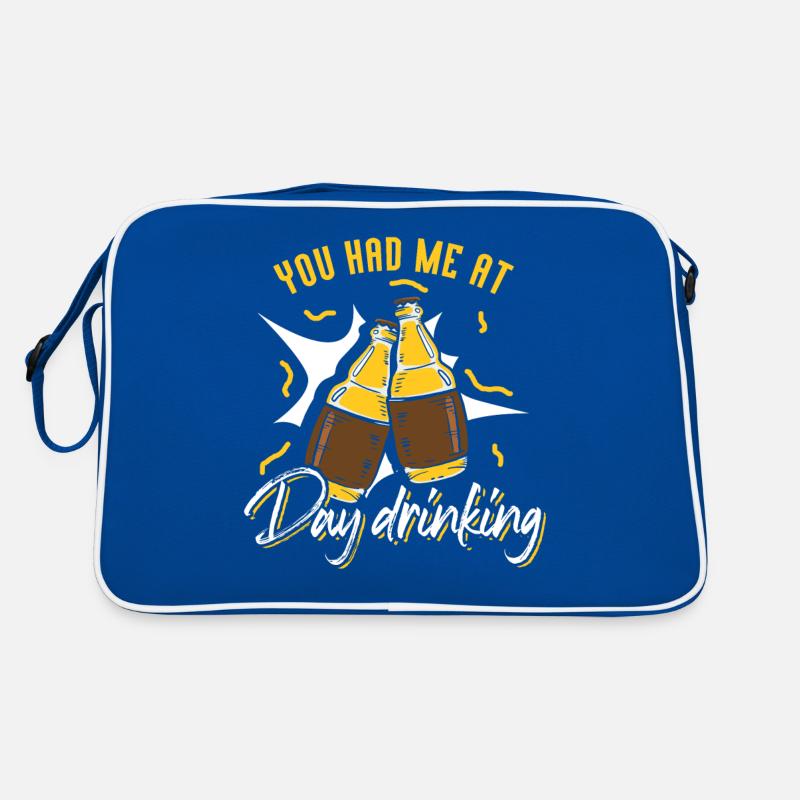 Sie Hatten Mich Bei Day Drinking Retro Beach Retro Tasche