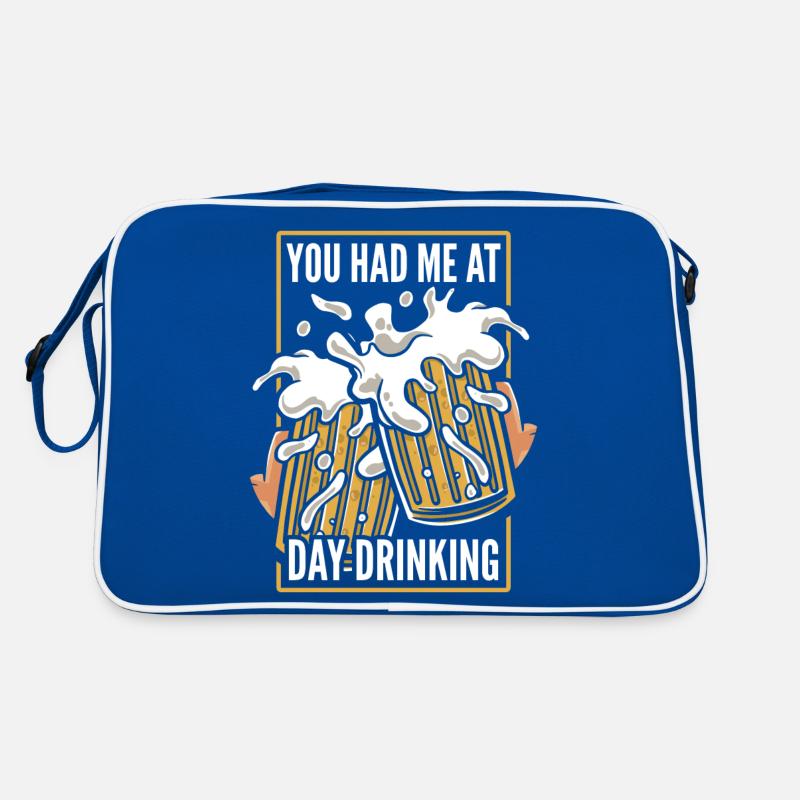 Sie Hatten Mich Bei Day Drinking Retro Beach Retro Tasche