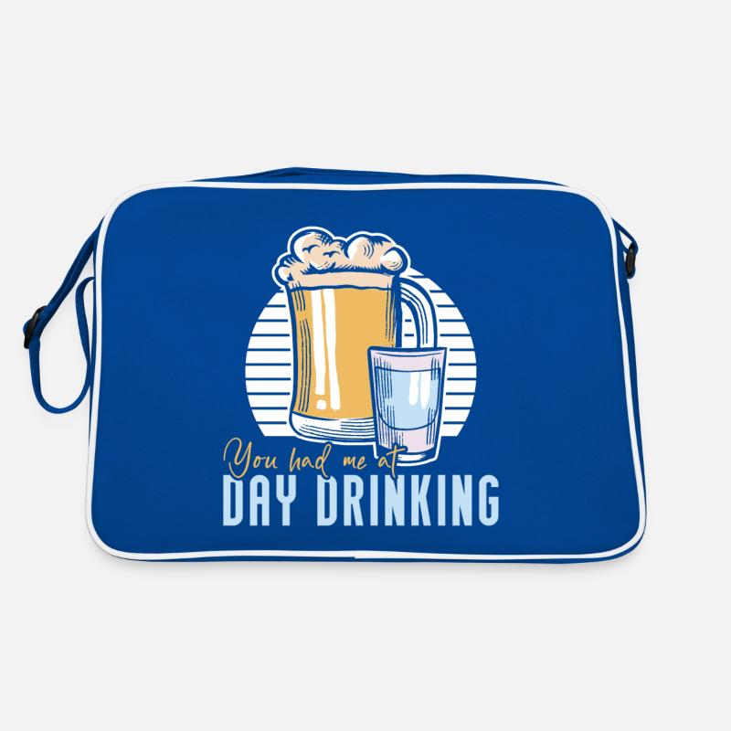 Sie Hatten Mich Bei Day Drinking Retro Beach Retro Tasche