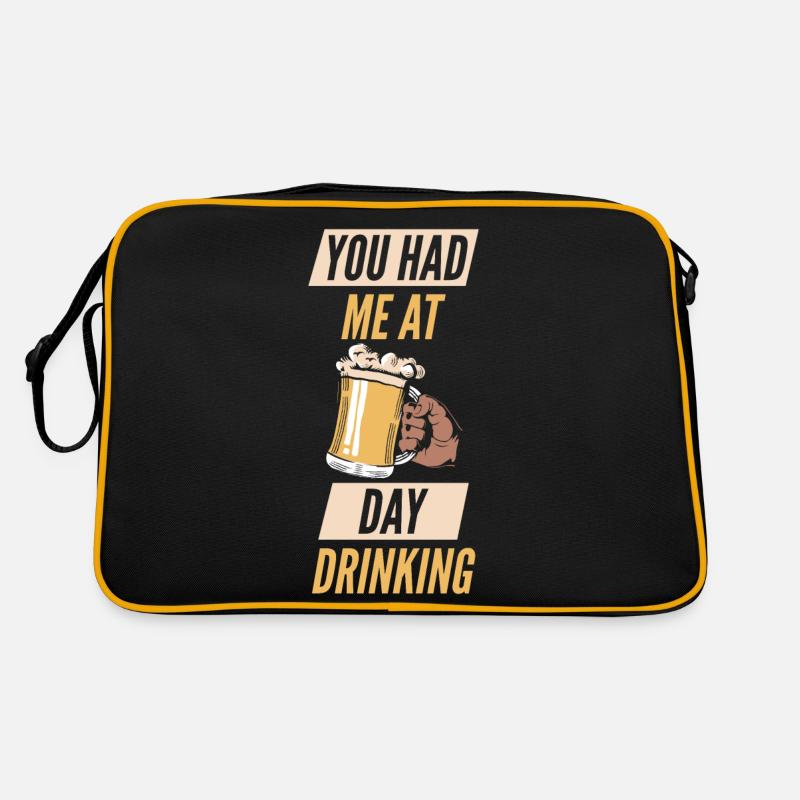 Sie Hatten Mich Bei Day Drinking Retro Beach Retro Tasche