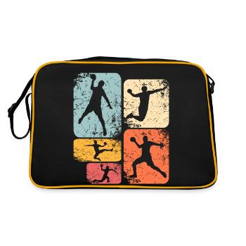 Handballeur Handballeur - Sac Retro - noir/or - Dos