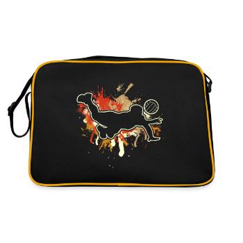 Volleyball - Retro Bag - black/gold - Back