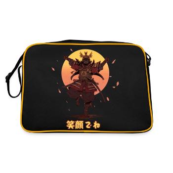 Happy Samurai 2 - Sac Retro - noir/or - Dos