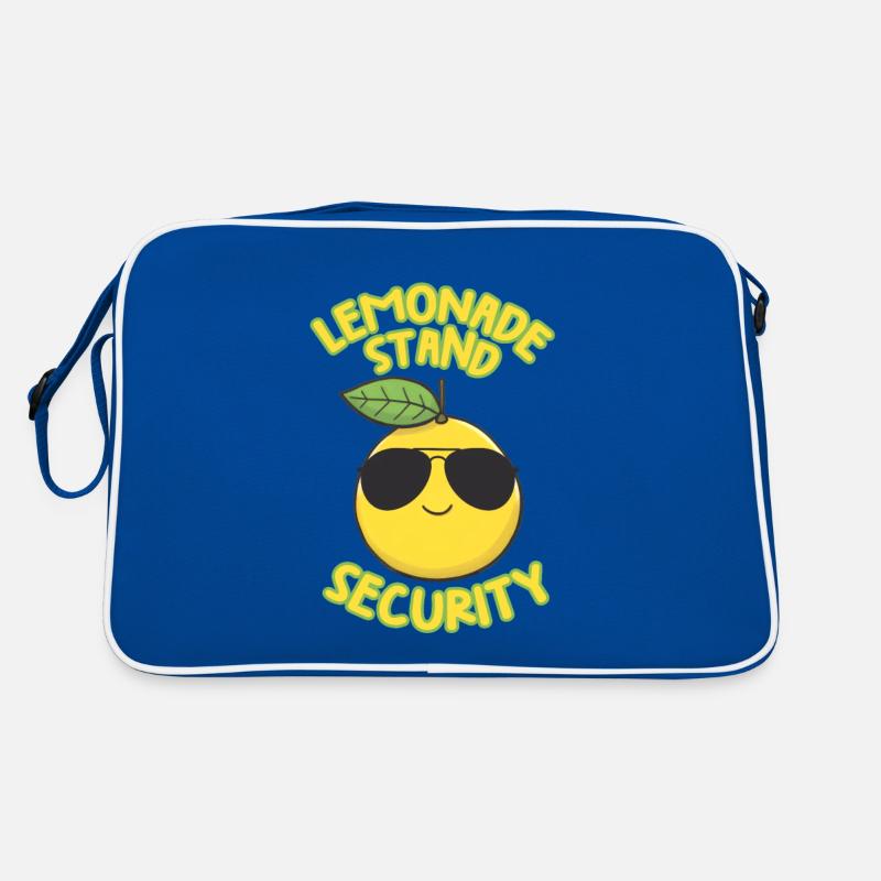 Lemonade Stand Security Cute Lemon Summer Retro Bag