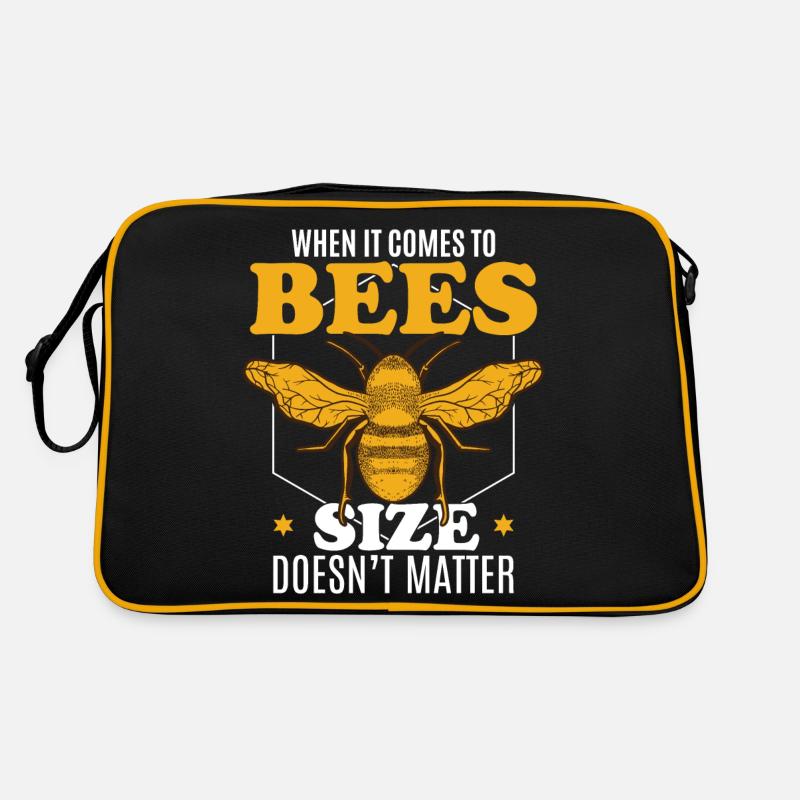 Quand il s’agit d’abeilles, la taille n’a pas d’importance Sac Retro
