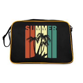 Summer Feeling - Retro Bag - black/gold - Back