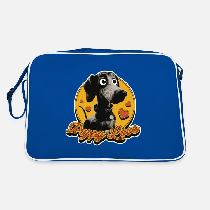 Chiot noir Sac Retro