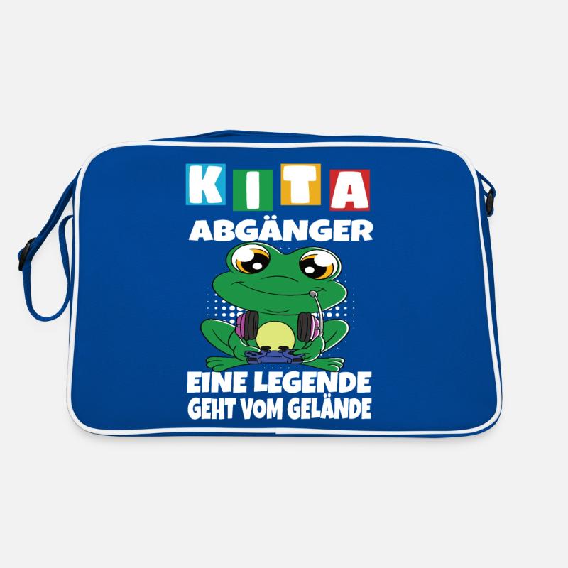 Kindergarten Abgänger Schulanfang Einschulung Retro Tasche