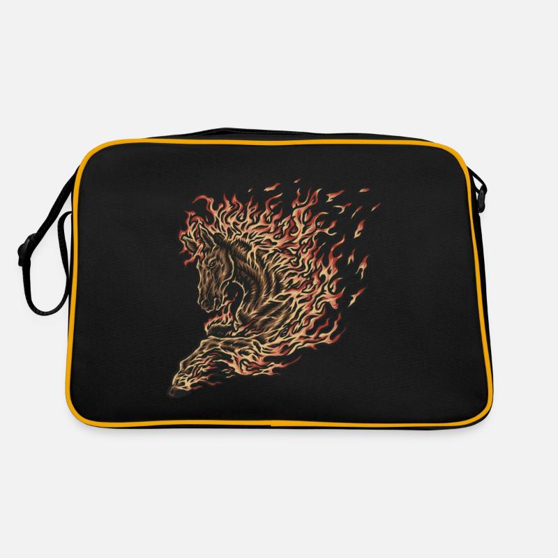 Cheval de feu Sac Retro