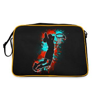 Basketball Basketball Player - Retro Bag - black/gold - Back