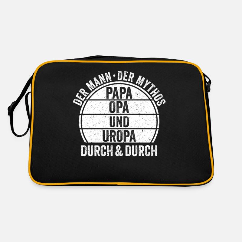 Vater Papa Opa Uropa Retro Tasche