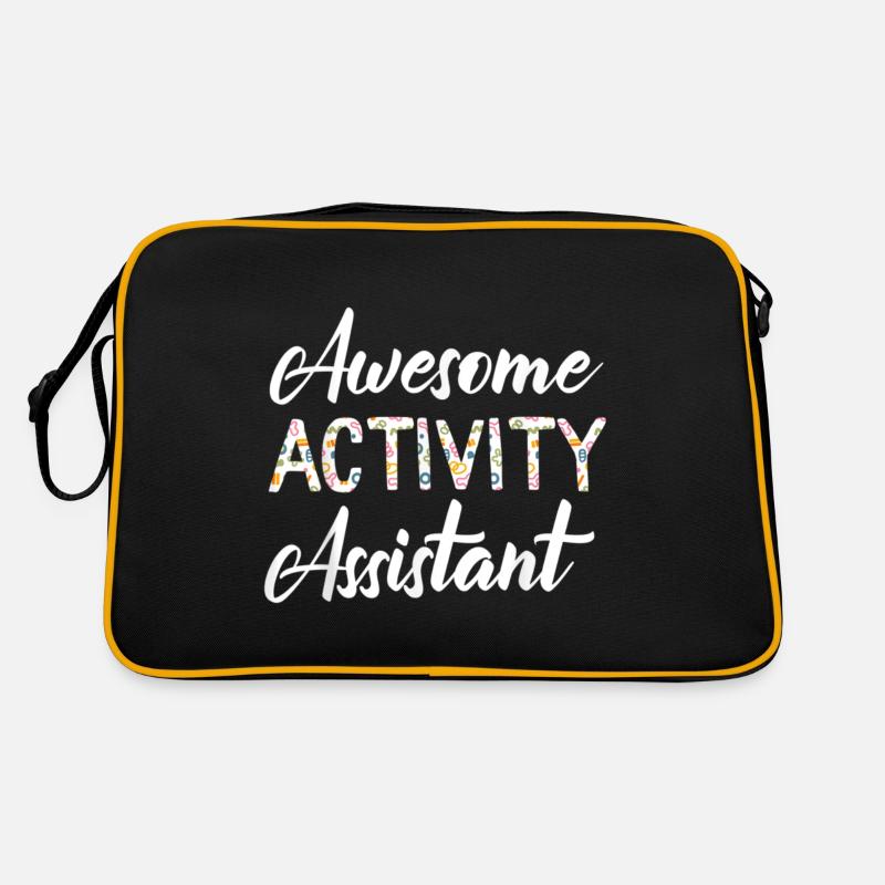 Assistante d’activité Semaine des professionnels d’activité Sac Retro