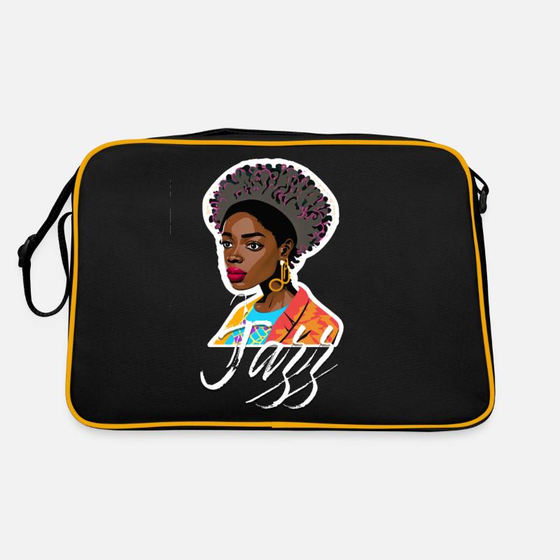 Jazz - Retro Bag - black/gold