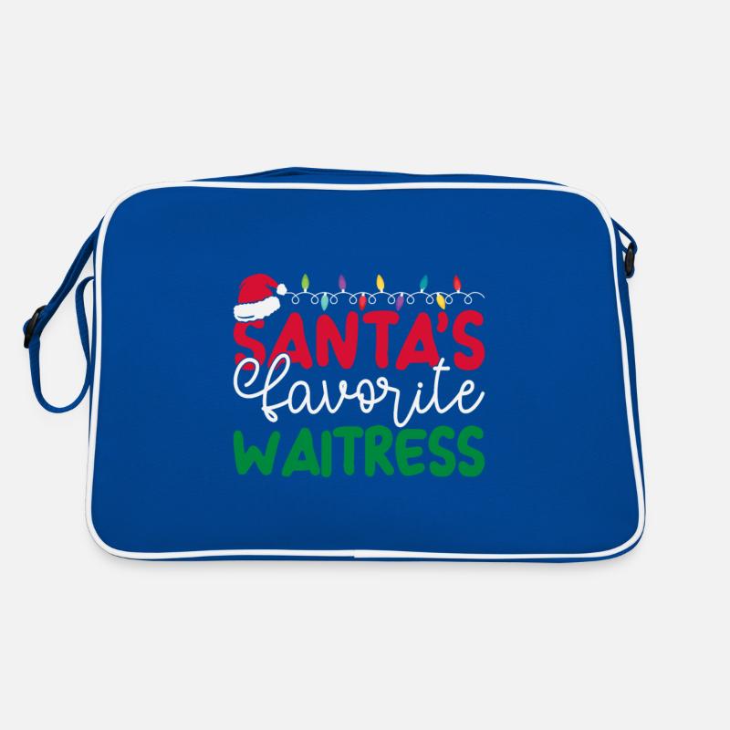 Diner Bar Kellnerin Kellner Retro Tasche