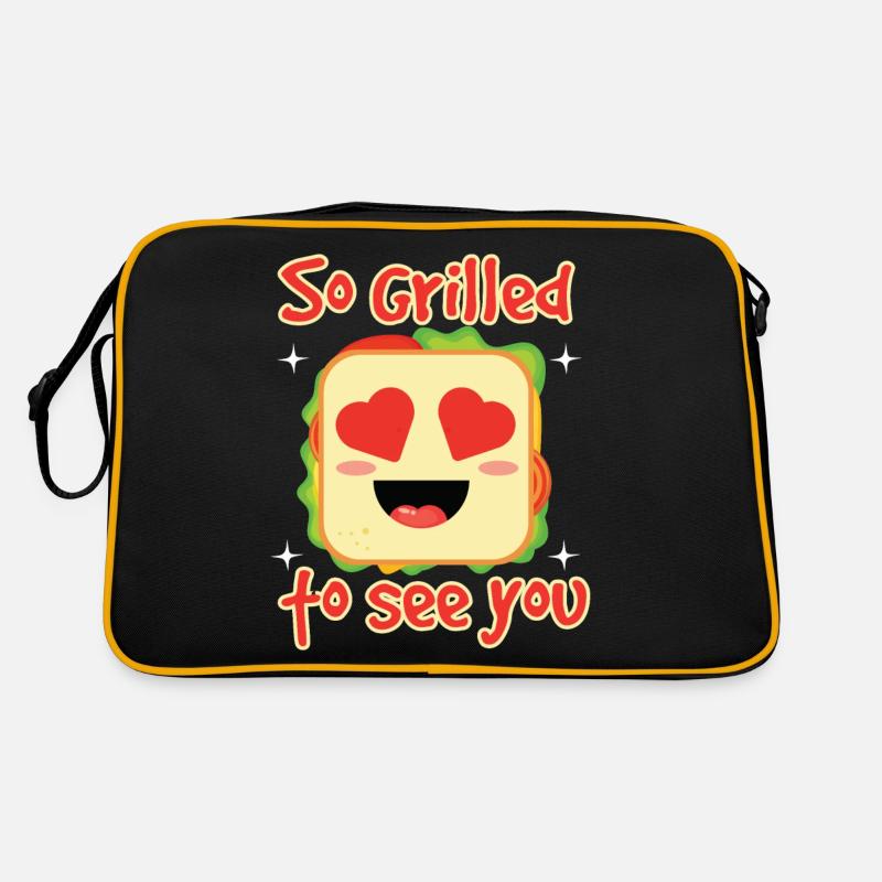 So Grilled To See You Retro Tasche