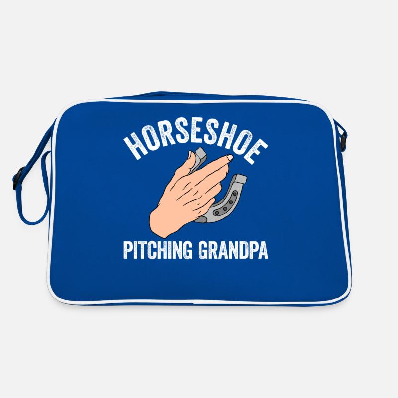 Grand-père lanceur de fer à cheval Sac Retro