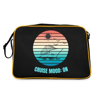 Mode croisière activé : adoptez les vibrations des fêtes - Sac Retro - noir/or - Dos