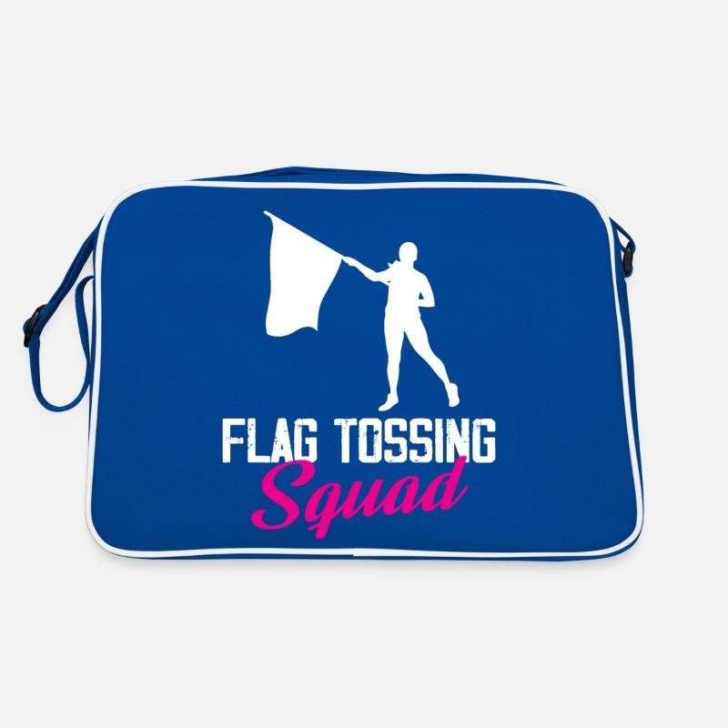 Flag tossing squad Retro Tasche