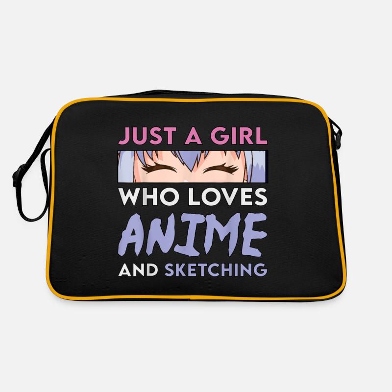 Anime and Sketching Retro Bag
