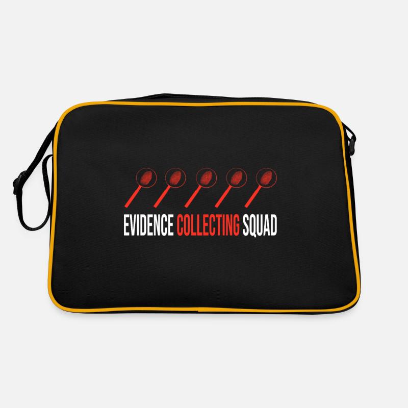 Crime Lab Evidence Collecting Squad Analyst Gift Retro Tasche