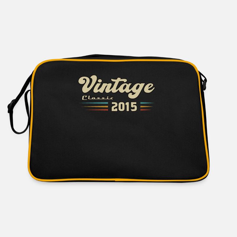 2015 Geburtstag Vintage Classic Retro Tasche
