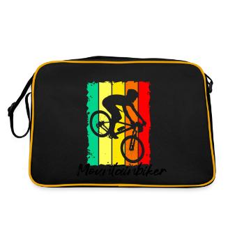 Bicycle - Retro Bag - black/gold - Back