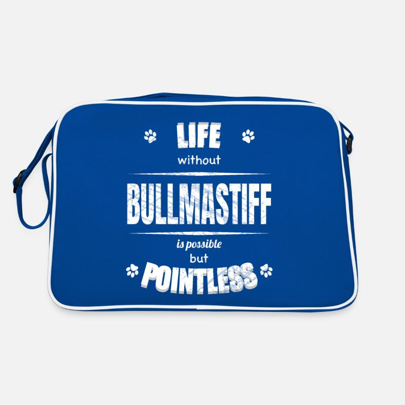 La vie est possible mais inutile - Bullmastiff Sac Retro