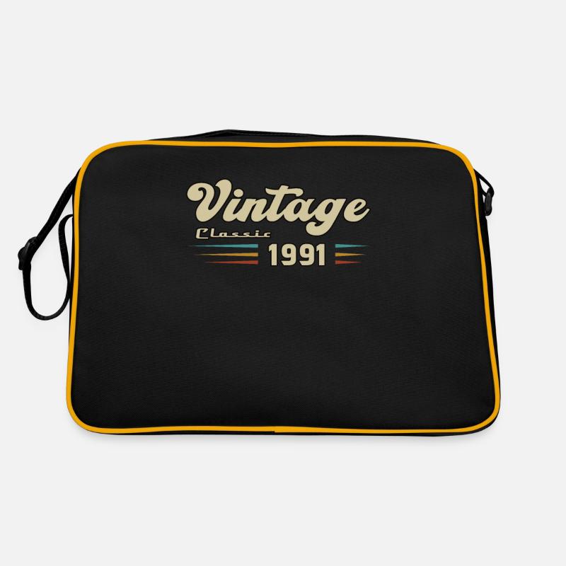 1991 Geburtstag Vintage Classic Retro Tasche