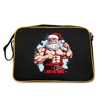 Le souhait du Père Noël : Noël pour Holiday Trainin - Sac Retro - noir/or - Dos