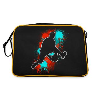 Basketball Basketball Player - Retro Bag - black/gold - Back