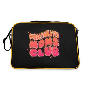 Overstimulated Moms Club - Retro Bag - black/gold - Back