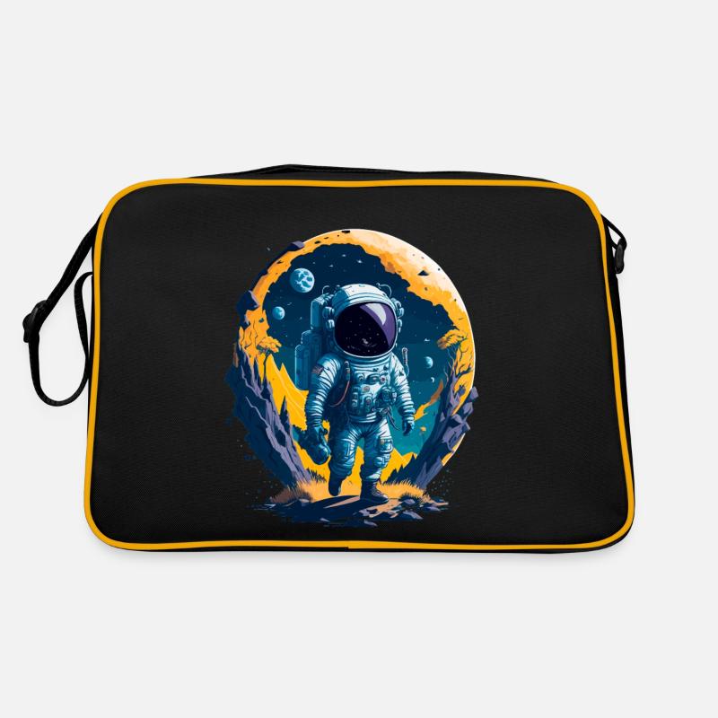 Astronaut Retro Tasche
