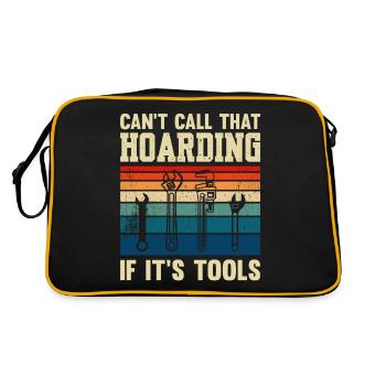 Je ne peux pas appeler cela de la thésaurisation si c’est un plombier d’outils - Sac Retro - noir/or - Dos