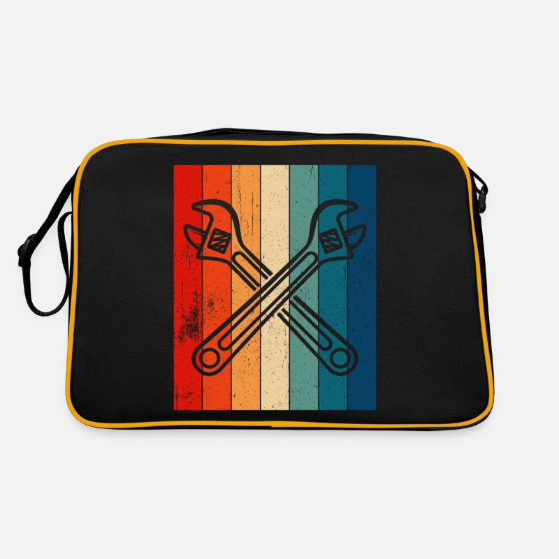 Clé à pipe à plombier rétro Sac Retro