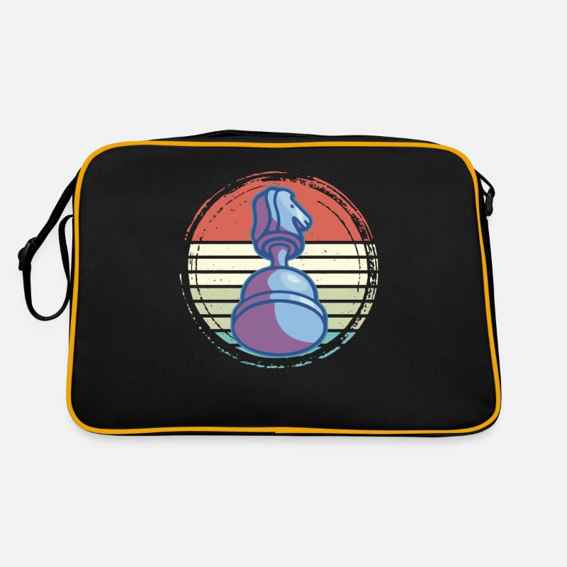 Vintage Chess Piece Retro Chess Piece Retro Bag