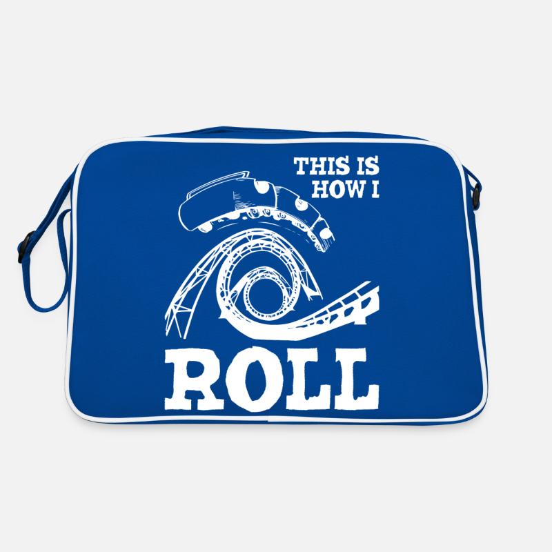 This is How I Roll Roller Coaster1 Retro Tasche