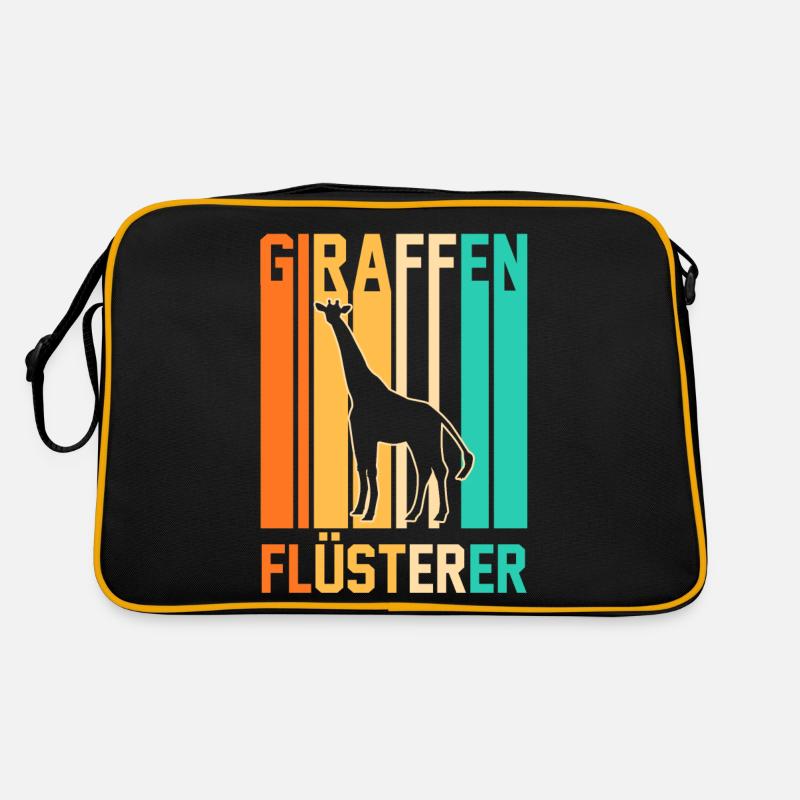 Giraffe Giraffen Retro Tasche
