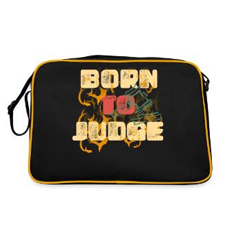 Né pour juger - Sac Retro - noir/or - Dos