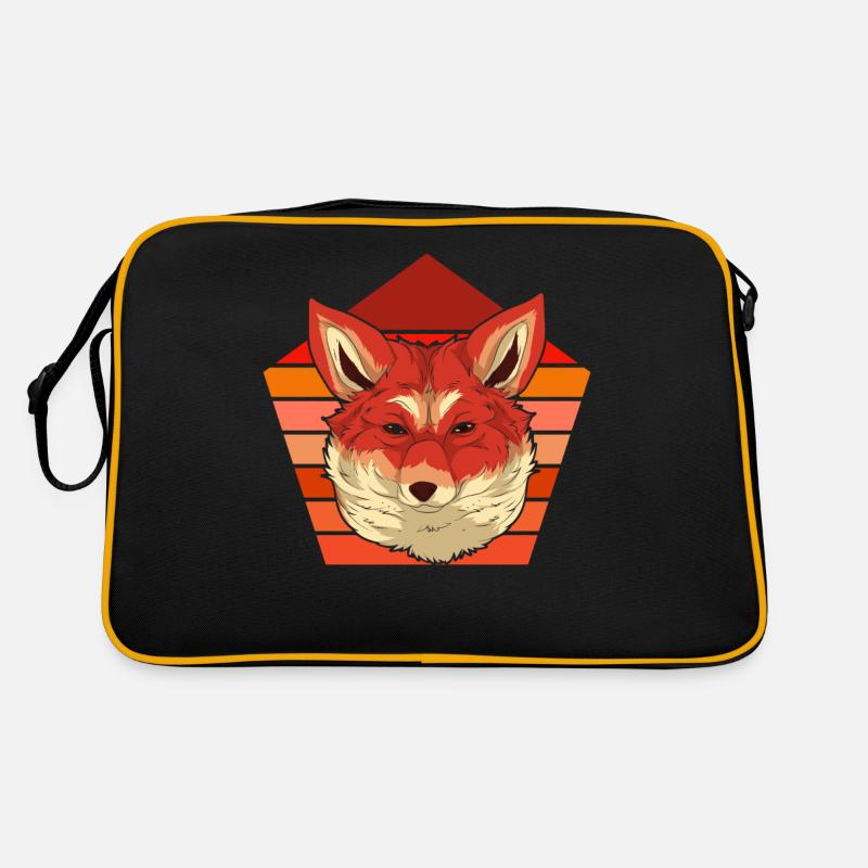 Fox Lover Forest Animal Gift Retro Fox Sac Retro