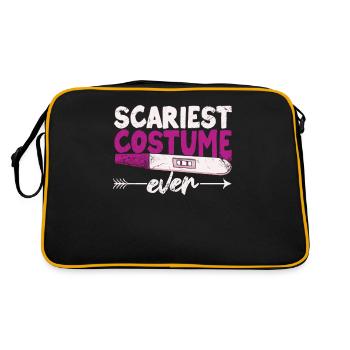 Le costume le plus effrayant jamais drôle d’Halloween - Sac Retro - noir/or - Dos